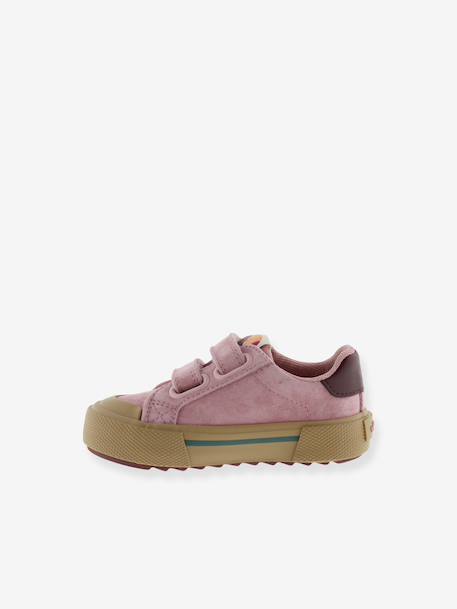 VICTORIA Tribu sneakers kaki+marineblauw+rozen - vertbaudet enfant 