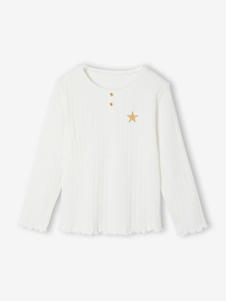 Pyjama pantalon fille rose pâle - vertbaudet enfant 