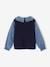 2-in-1 trui voor meisjes lila+marineblauw+terracottategel - vertbaudet enfant 