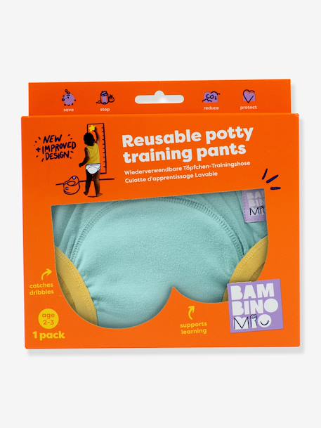 Culotte d'apprentissage lavable bleu - vertbaudet enfant 