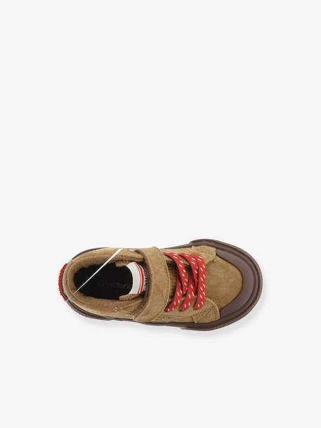 Hoge sneakers Tribu VICTORIA donkerbruin - vertbaudet enfant 