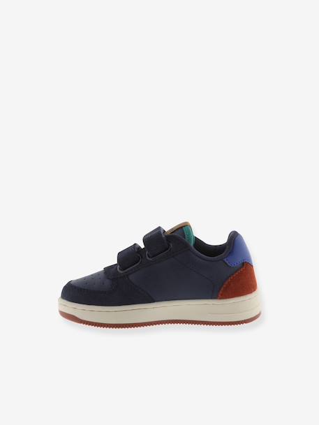 Baskets Tiempo à tiras marine - vertbaudet enfant 