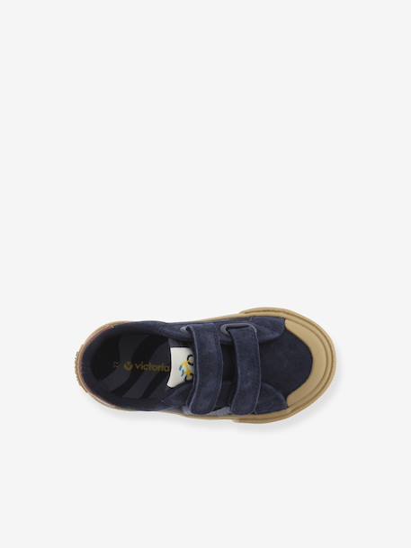 VICTORIA Tribu sneakers kaki+marineblauw+rozen - vertbaudet enfant 