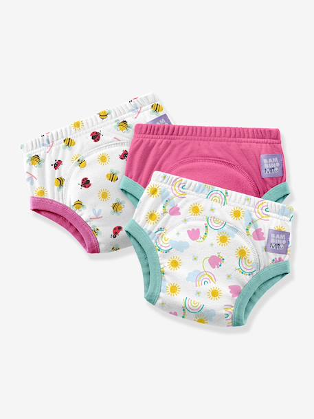 Lot 3 culottes d'apprentissage rose - vertbaudet enfant 