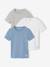 Set van 3 jongens T-shirts hemelsblauw - vertbaudet enfant 