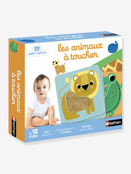 Les animaux à toucher Blanc - vertbaudet enfant 