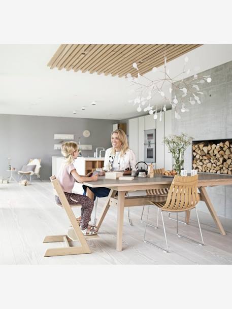 Chaise haute Tripp Trapp BLANCHE+BLANCHIE+brun+écru+gris+GRIS TEMPETE+mauve+NATUREL+NOIR+vert - vertbaudet enfant 