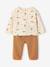 Ensemble T-shirt et pantalon bébé garçon caramel+vert - vertbaudet enfant 