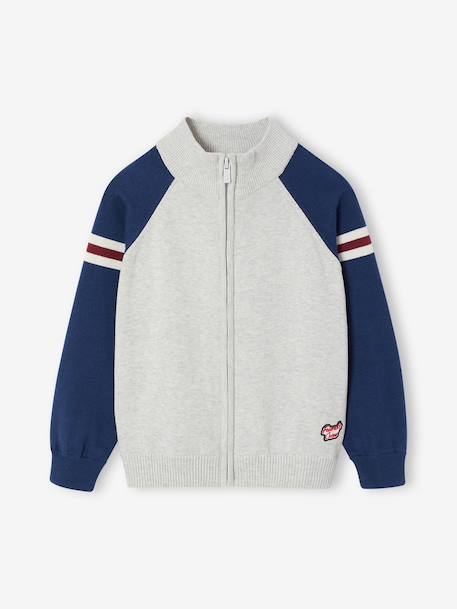 Garçon-Gilet zippé col montant enfant garçon
