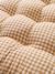 Matelas de sol en coton vichy moka - vertbaudet enfant 