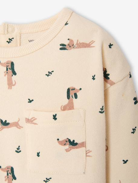 Babyset T-shirt en broek jongen groen+karamel - vertbaudet enfant 
