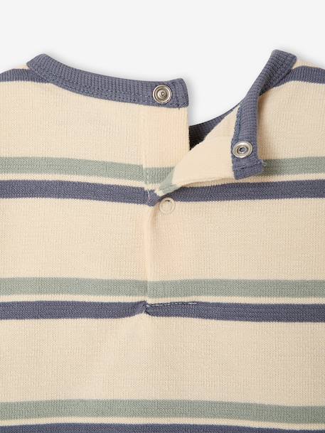 Babyset T-shirt en broek jongen groen+karamel - vertbaudet enfant 