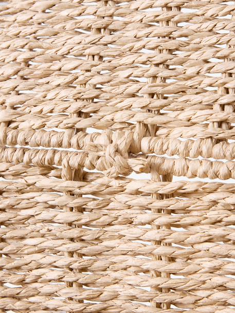 Panier de rangement XL malle en corde de papier FESTON ficelle - vertbaudet enfant 
