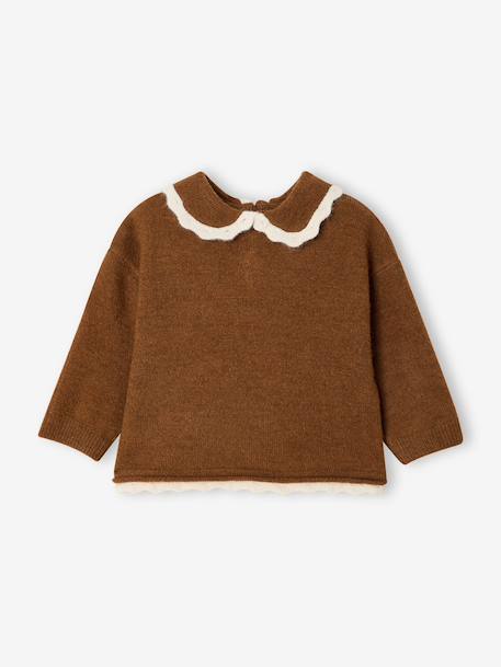 Bébé-Pull col claudine bébé fille