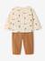 Babyset T-shirt en broek jongen groen+karamel - vertbaudet enfant 