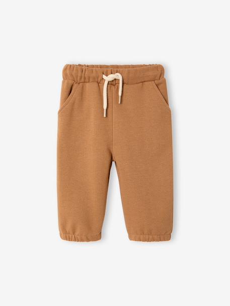 Ensemble T-shirt et pantalon bébé garçon caramel+vert - vertbaudet enfant 