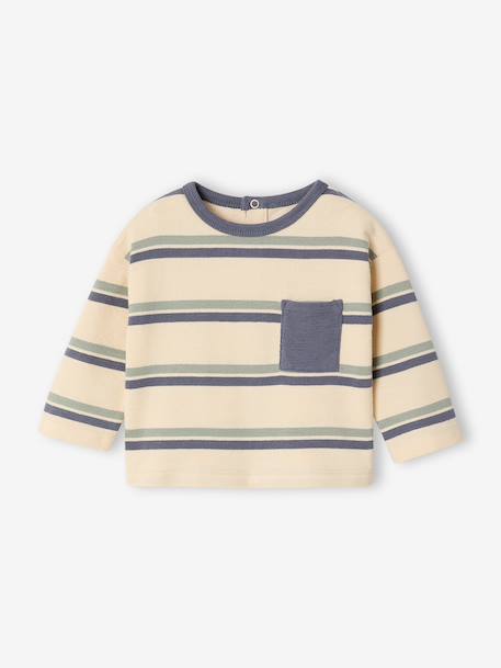 Ensemble T-shirt et pantalon bébé garçon caramel+vert - vertbaudet enfant 