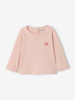 Baby-Babyshirt met lange mouwen en hart