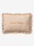 Coussin vichy personnalisable moka - vertbaudet enfant 