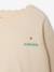Pull fille personnalisable beige chiné+framboise+marine+pivoine+vert de gris - vertbaudet enfant 