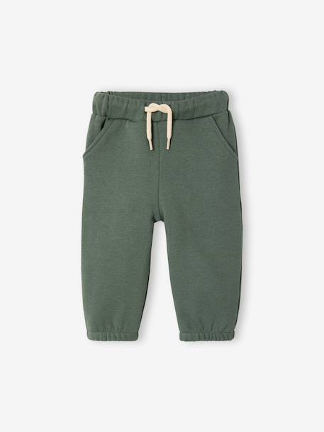 Ensemble T-shirt et pantalon bébé garçon caramel+vert - vertbaudet enfant 
