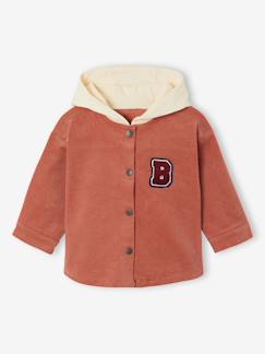 -Baby overhemdjas met capuchon