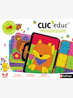 Speelgoed-Educatief speelgoed-Vormen, kleuren en verbanden-Clic educatie mozaïeken NATHAN