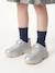 Meisjes sneakers met klittenbandsluiting zilver - vertbaudet enfant 