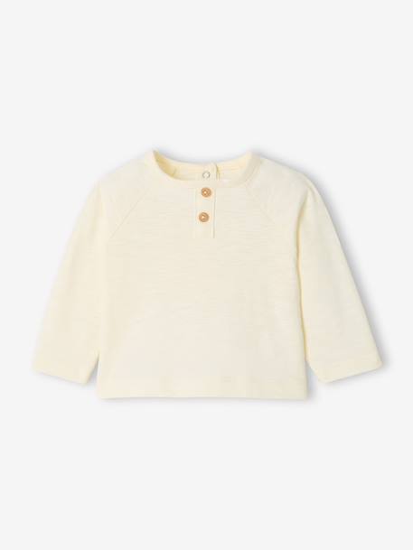 Ensemble surchemise et T-shirt bébé personnalisable kaki - vertbaudet enfant 