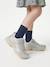 Meisjes sneakers met klittenbandsluiting zilver - vertbaudet enfant 