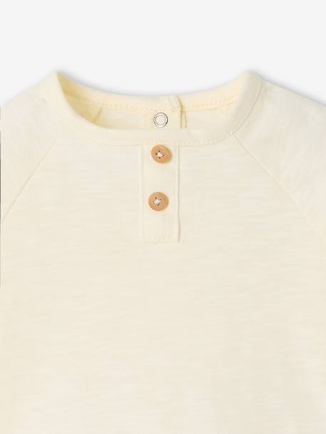 Babyset overshirt en T-shirt kaki - vertbaudet enfant 