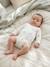 Lot de 5 bodies bébé garçon manches longues écru - vertbaudet enfant 
