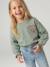 Sweat fille marine+vert de gris - vertbaudet enfant 