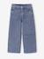 Pantalon fille large couleur bleu grisé+prune+rose+vert - vertbaudet enfant 