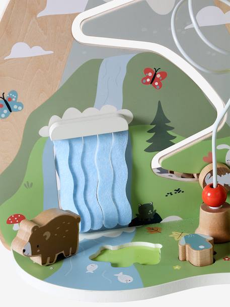 Table d’activités animaux en bois FSC® bois - vertbaudet enfant 