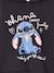 Sweat à capuche Lilo et Stitch fille anthracite - vertbaudet enfant 