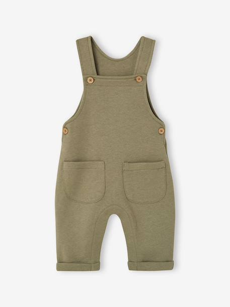 Ensemble salopette et body naissance kaki - vertbaudet enfant 
