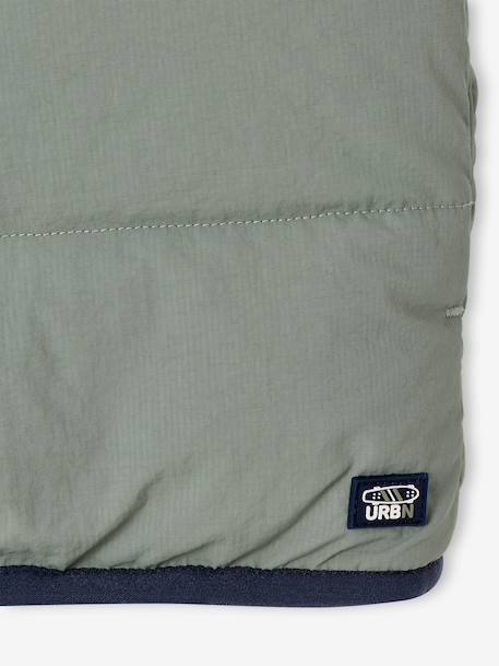 Omkeerbare bodywarmer voor jongens korstmos - vertbaudet enfant 