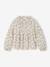 Blouse met print antraciet+vanille - vertbaudet enfant 