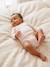 Set van 3 babyrompers met lange mouwen lichtroze - vertbaudet enfant 