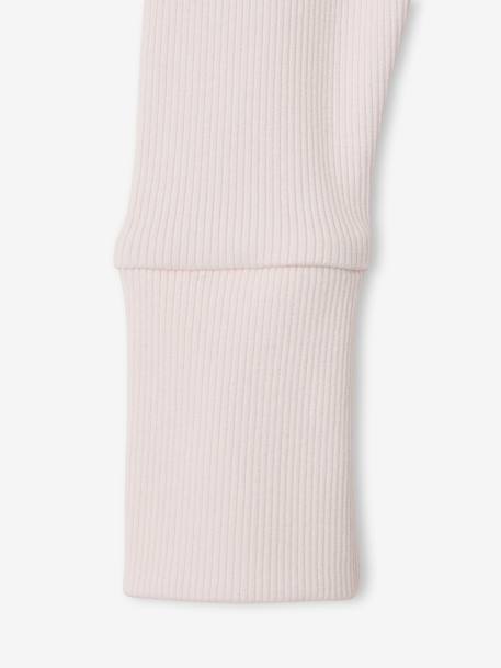 Lange legging voor baby's BASICS beige+donkerbruin+lichtroze+marineblauw+ROSE CLAIR UNI+saliegroen - vertbaudet enfant 