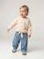 Sweat-shirt imprimé motif léopard taupe+vanille - vertbaudet enfant 