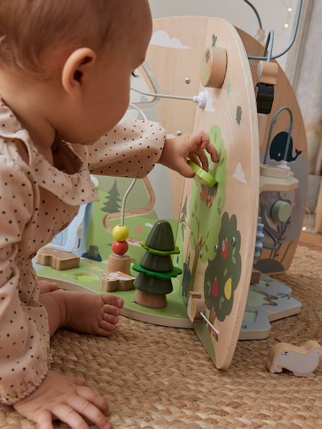 Table d’activités animaux en bois FSC® bois - vertbaudet enfant 
