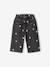 Wijde jeans met kleine geborduurde hartjes denimgrijs+double stone+stone - vertbaudet enfant 