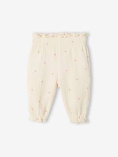 -Pantalon naissance bébé coton