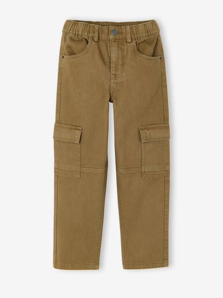 Garçon-Pantalon cargo morphologie fin