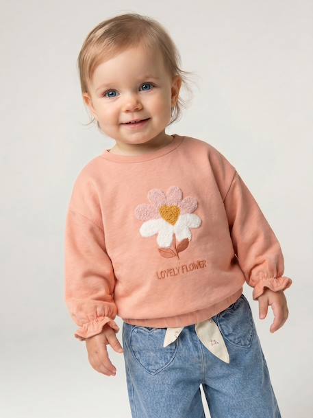 Bébé-Sweat bébé fille manches longues