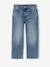 Rechte meisjesjeans lichtblauw+middenblauw - vertbaudet enfant 