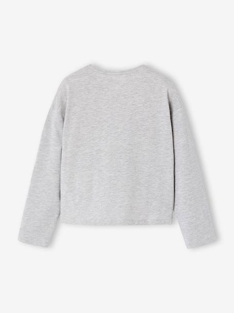Lot de 2 pyjamas fille gris chiné - vertbaudet enfant 