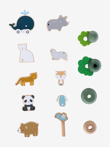 Table d’activités animaux en bois FSC® bois - vertbaudet enfant 